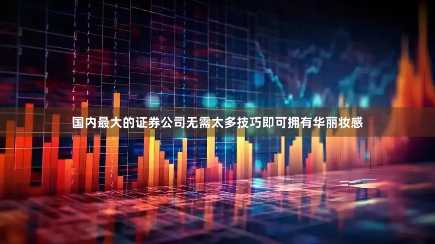 国内最大的证券公司无需太多技巧即可拥有华丽妆感
